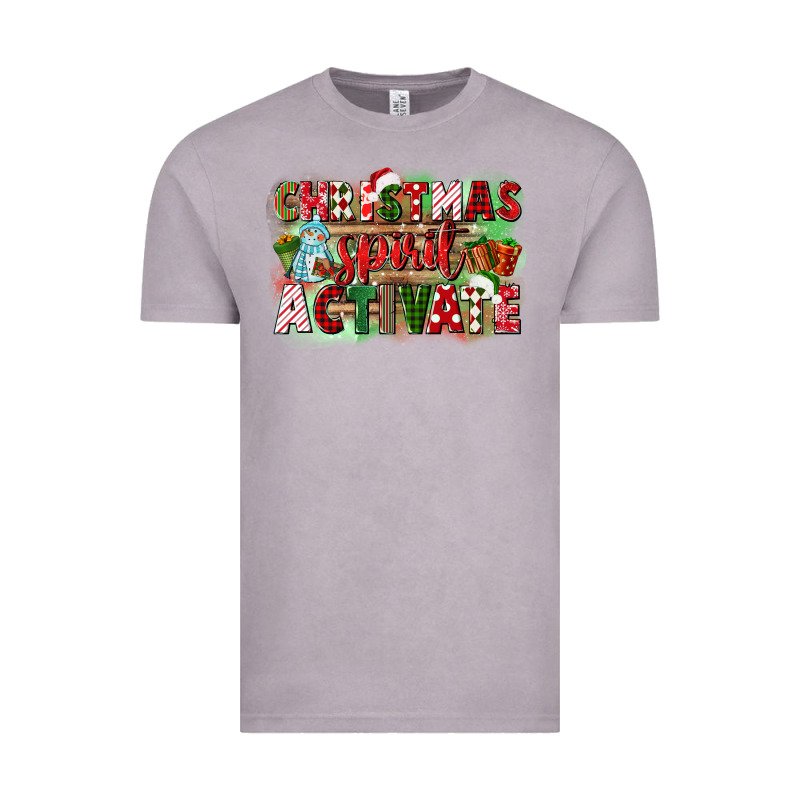 Christmas Spirit Activate Vintage Tee by CowGirlArtShop | Teevron
