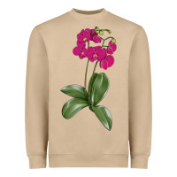Mushroom Moth Orchid Heavyweight Sweatshirt - LillyAllenDesigns