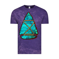 Cloud Purple turquoise arrowhead Vintage Tee - Jasminsmagicworld