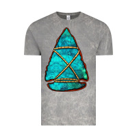 Cloud Rock turquoise arrowhead Vintage Tee - Jasminsmagicworld