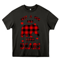 Asphalt Just A Girl Who Loves Bears Heavy Core Tee - Bettercallsaul