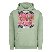Pigment Oil Green v.d love and lotus tumbler Urban Hoodie - AdoDesignShop