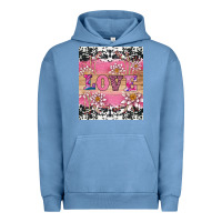 Pigment Pebble Blue v.d love and lotus tumbler Urban Hoodie - AdoDesignShop