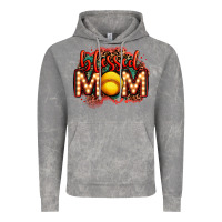 Cloud Rock blessed softball mom lightbulb letters Vintage Hoodie - OliviaCreatesArt