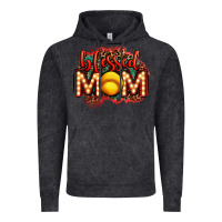 Vintage Black blessed softball mom lightbulb letters Vintage Hoodie - OliviaCreatesArt