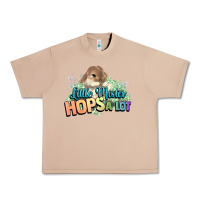Burro Little mister hops a lot Easter day Urban Heavy Tee - HowdyJamesFarm