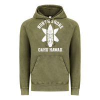 Oahu Hawaii North Shore Surf Beach Surfing Surfer Gift Vintage Hoodie | Teevron