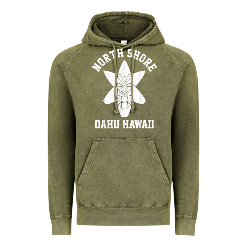 Oahu Hawaii North Shore Surf Beach Surfing Surfer Gift Vintage Hoodie by longCreatives | Teevron