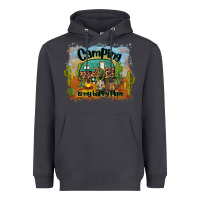 Smoke camping is my happy place Heavyweight Hoodie - BarkalooDesign
