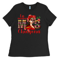 Black La mama mos Chingona Ladies Tee - NancyCooperArtShop
