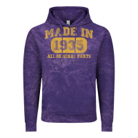 Made In 1935 87th Birthday Gifts 87 Year Old Birthday T-shirt Vintage Hoodie | Teevron
