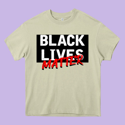 Black Lives Matter Heavy Core Tee Designed By Bettercallsaul