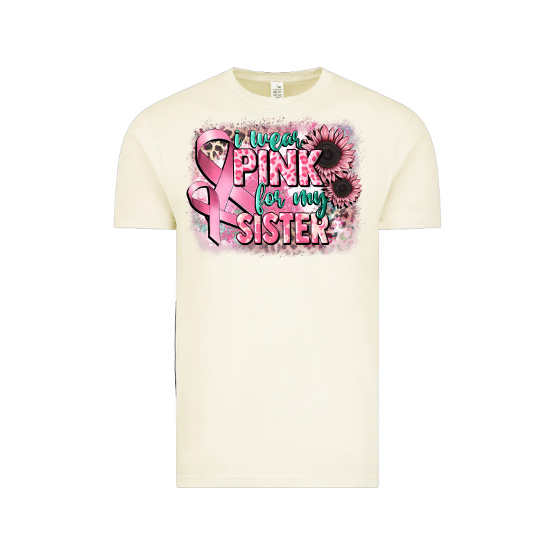 I Wear Pink For My Sister Vintage Tee by CowGirlArtShop | Teevron