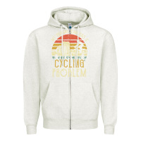 Oatmeal Heather my drinking team has a cycling problem cotton t shirt funny dad gift c Zipper Hoodie - longCreatives