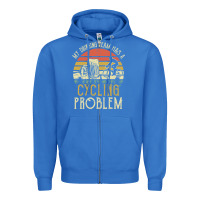 True Royal my drinking team has a cycling problem cotton t shirt funny dad gift c Zipper Hoodie - longCreatives