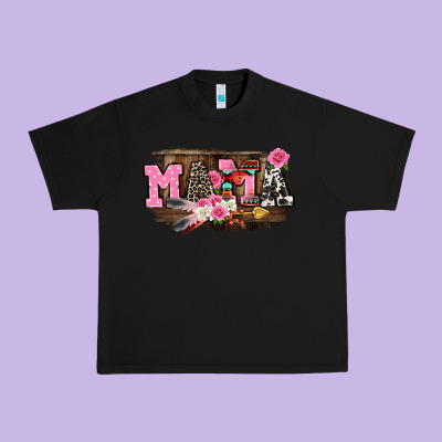 Mother's Day Mama Urban Heavy Tee Designed By Cowgirlartshop