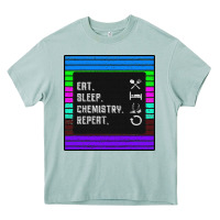 Arona Eat Sleep Chemıstray Repeat Heavy Core Tee - Bettercallsaul