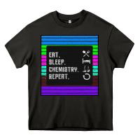 Asphalt Eat Sleep Chemıstray Repeat Heavy Core Tee - Bettercallsaul