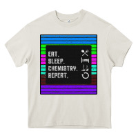 Eat Sleep Chemıstray Repeat Heavy Core Tee | Teevron