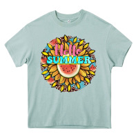 Hello Summer Heavy Core Tee | Teevron