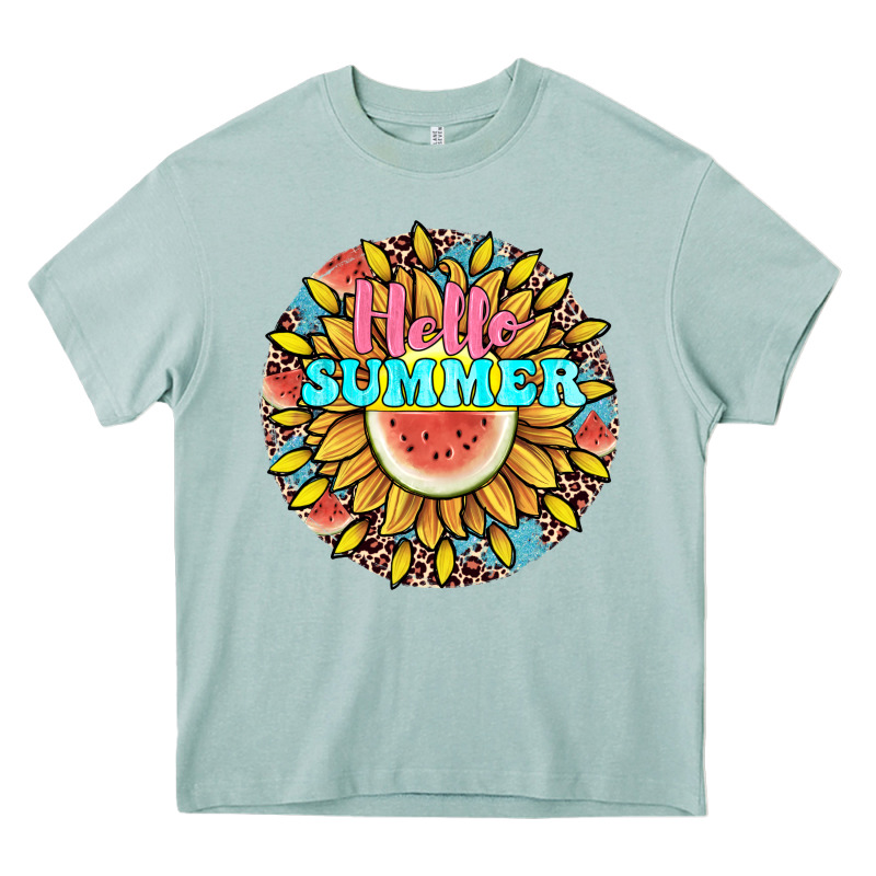 Hello Summer Heavy Core Tee by JahusDesignShop | Teevron