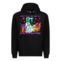 Black respiratory therapist halloween humor Premium Hoodie - CowhideDigitalArt