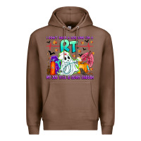 Chestnut respiratory therapist halloween humor Premium Hoodie - CowhideDigitalArt