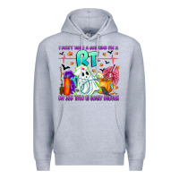 Respiratory Therapist Halloween Humor Premium Hoodie | Teevron