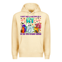 Pina Colada respiratory therapist halloween humor Premium Hoodie - CowhideDigitalArt