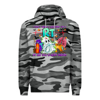 Slate Camo respiratory therapist halloween humor Premium Hoodie - CowhideDigitalArt