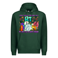 Sports Green respiratory therapist halloween humor Premium Hoodie - CowhideDigitalArt