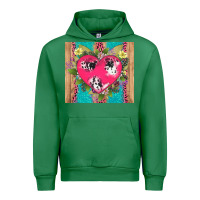 Emerald v.d cow and heart Urban Hoodie - AdoDesignShop