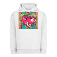 Pigment Lunar Rock v.d cow and heart Urban Hoodie - AdoDesignShop