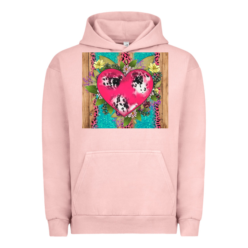 V.d Cow And Heart Urban Hoodie by AdoDesignShop | Teevron