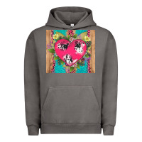 Pigment Tornado v.d cow and heart Urban Hoodie - AdoDesignShop