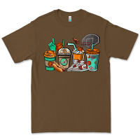 Cacao Basketball coffee cups Premium Tee - NancyCooperArtShop