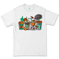 White Basketball coffee cups Premium Tee - NancyCooperArtShop