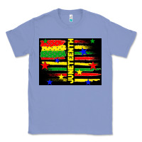 Colony Blue juneteenth american flag Classic Tee - TumblerDesignByShophia