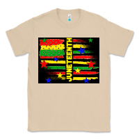 Mushroom juneteenth american flag Classic Tee - TumblerDesignByShophia