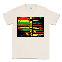 Natural juneteenth american flag Classic Tee - TumblerDesignByShophia