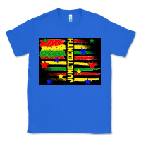 True Royal juneteenth american flag Classic Tee - TumblerDesignByShophia