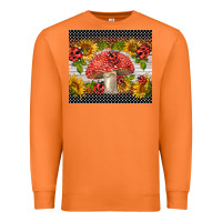 Carrot ladybug mushrooms Premium Sweatshirt - BarkalooDesign