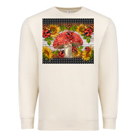 Sandshell ladybug mushrooms Premium Sweatshirt - BarkalooDesign