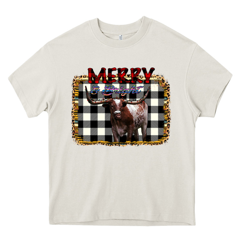 Merry Bright Heavy Core Tee by Bettercallsaul | Teevron