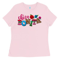 Bubblegum Pink Chica bonita Ladies Tee - NancyCooperArtShop