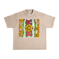 French Oak Mom leopard Urban Heavy Tee - CowGirlArtShop