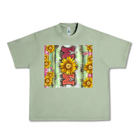 Oil Green Mom leopard Urban Heavy Tee - CowGirlArtShop