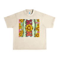 Sandshell Mom leopard Urban Heavy Tee - CowGirlArtShop