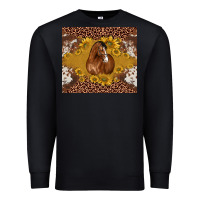 Black horse Premium Sweatshirt - BarkalooDesign