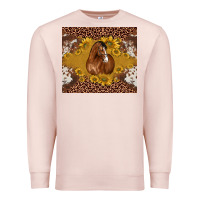 Pale Pink horse Premium Sweatshirt - BarkalooDesign